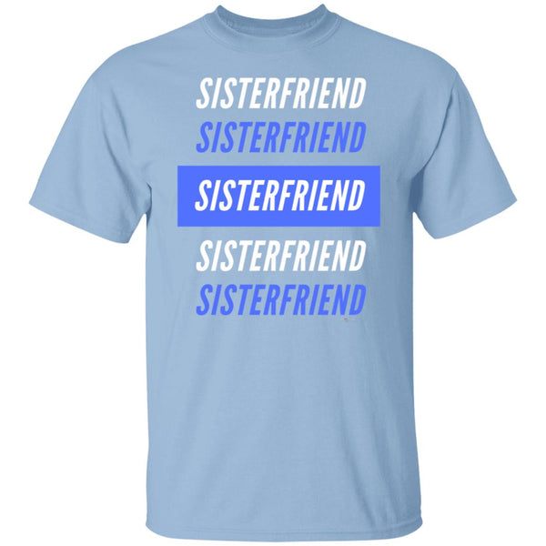 Sister Friend Bl/Wh Multi T-Shirt