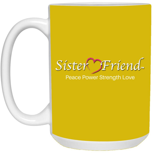 Sister Friend Motto Mug